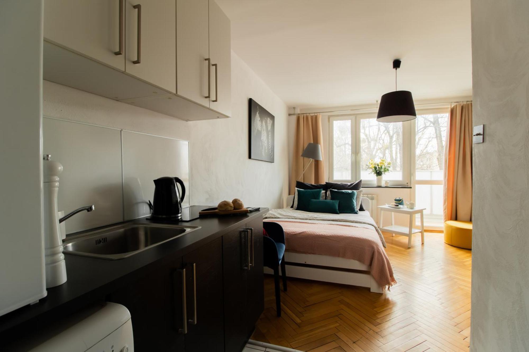 Piotrapartments - Bruna Green City Apartment Varšava Exteriér fotografie